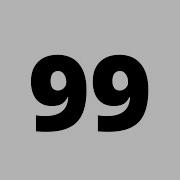99 Second Countdown Timer White Screen With Sound Effect