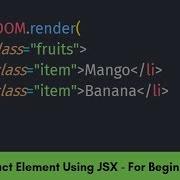 Create Nested React Element Using JSX React For Beginners 12