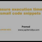 8 3 Measure Execution Time Of Small Code Built In Functions Learn Python Programming Step By