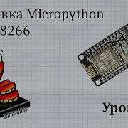 Установка Micropython на ESP8266 Урок 1