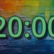 20 Minute Timer Rainbow Colors
