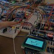 My 8 Bit Computer Runs Simple Animation Program