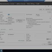 The Active Directory Administrative Center