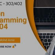 04 Python Programming KNC302 402
