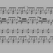 Uptown Funk Mark Ronson Ft Bruno Mars Drum Score