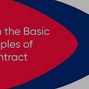 Learn The Basic Principles Of A Contract
