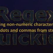 Removing Non Numeric Characters Other Than Dots And Commas From A String