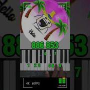 How To Play OMFG Hello Easy Piano Tutorial Shorts Piano Tutorial