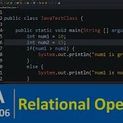 Java Tutorial 6 Equality And Relational Operators In Java Programming