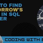 How To Find Tomorrow S Date In SQL Server