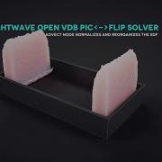 Some SPLASHES With Open VDB S Pic Flip Solver In LightWave