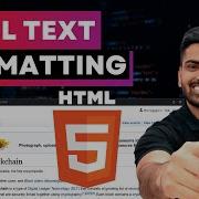 HTML Course Beginner To Advance HTML Text Formatting Heading Web Development Course 4