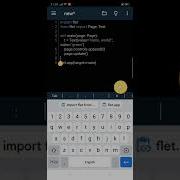 Flutter App With Python Flet