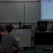 Demonstration A Vertical Mass Spring System In Simple Harmonic Motion