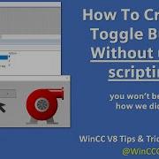 WinCC V8 Tip 5 Create Toggle Button No Scripting Required Learn SCADA Programming WinCCGURU