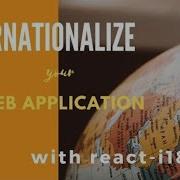 Internationalize With React I18next