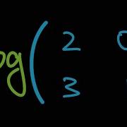 Logarithm Of A Matrix