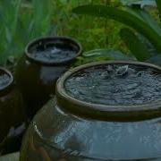 Soothing Rain Sounds In Hitting Clay Jars With Distant Thunder Great For Relaxing And Deep Sleep