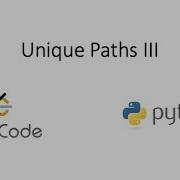 Leetcode Уникальные пути III Python