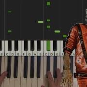 Michael Jackson Thriller EASY Piano Tutorial Lesson