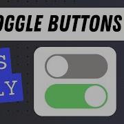 Make Toggle Buttons Only CSS