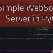 8 2 How To Create A WebSocket Server In Python Fun With WebSockets