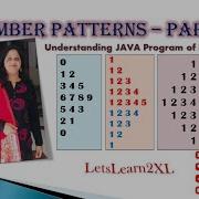 Number Patterns In Java Part 2
