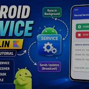 ANDROID SERVICE IN KOTLIN ANDROID BACKGROUND THREAD POST UPDATES ON UI KOTLIN