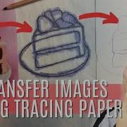 TRANSFER ANY IMAGE WITH TRACING PAPER Tracing Paper Tricks To Easily Transfer Drawings Onto Canvas