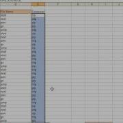 Mapping Data Using Microsoft Excel