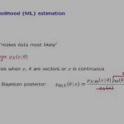 L20 9 Maximum Likelihood Estimation