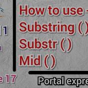 How To Use Substring Substr Mid In MySQL Series 17 MySQL SERIES CLASS 11