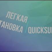 Легкая установка QuickSupport
