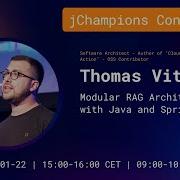 Modular RAG Architectures With Java And Spring AI