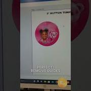 How We Made This Button With A FREE Button Template Foryoupage Graphicdesign Buttontemplate