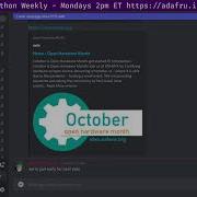 CircuitPython Weekly Meeting For October 25th 2021 Circuitpython Circuitpython Adafruit