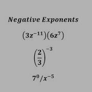Simplify Basic Expressions With Negative Exponents