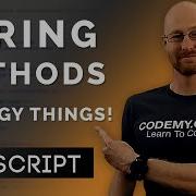 Методы работы со строками Программирование на JavaScript 25