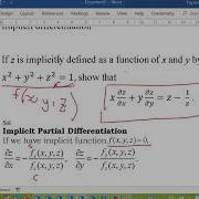 Implicit Differentiation Using Maple