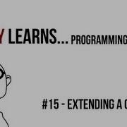 Programming In Java 15 Extending A Class