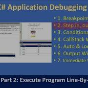 C Debugging Part 2 Step In Step Out Step Over C Advanced 30