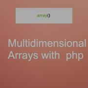 Multidimensional Arrays IN PHP How To Handle With Loops