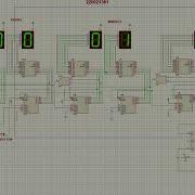 Digital Clock Simulation Using Proteus