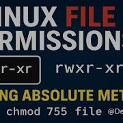 Part 2 Linux File Permissions Tutorials Using Absolute Method With Examples