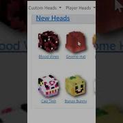 How To Get Custom Heads In Minecraft Shorts