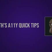 Keyboard Testing Focus Visible Dr Keith S Accessibility A11y Quick Tips