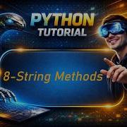 8 String Methods Learning Python From Scratch