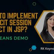 06 JSP Implicit Object Implementation Of Session Session Object In JSP NetBeans Demo RK