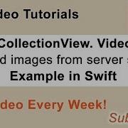UICollectionView Example In Swift Loading Images From Server Side PHP Script