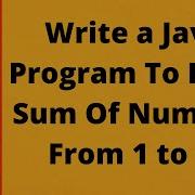 17 Java Program To Print Sum Of 1 To 10 Java For Loop